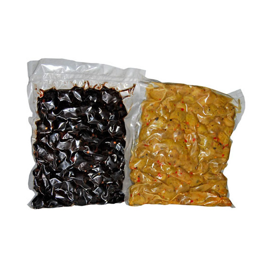 Vaccum Packed Black & Green Olives