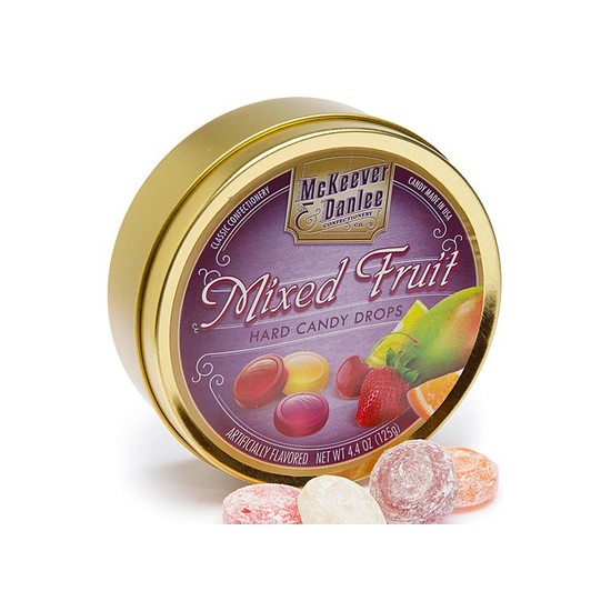 Mixed Fruit Candy Tin