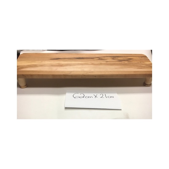 Red Birch Wood Charcuterie Board With Feet