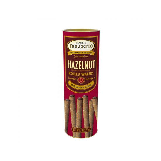 Hazelnut Wafer Rolls 