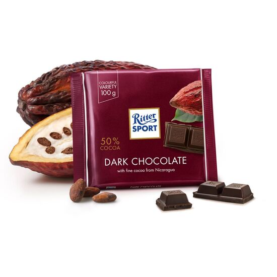 Ritter Sport Dark Chocolate 50% Cocoa