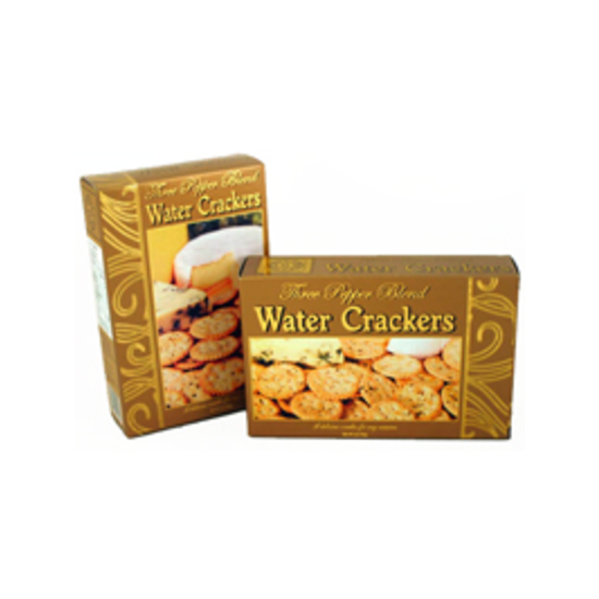 Three Pepper Water Crackers Gold