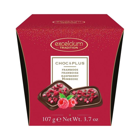 Choc & Plus Raspberry 