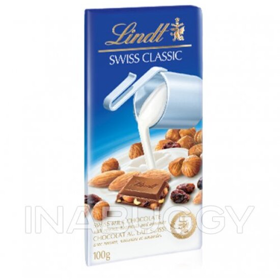 Lindt Chocolate Bars - Swiss Classic 