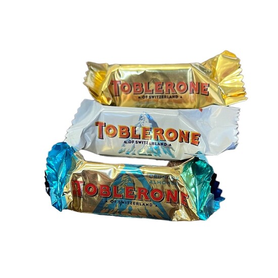 Mini Toblerone Bulk  (milk, White,...
