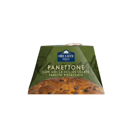 Panettone Chocolate Chip & Pistachio 