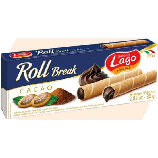 Roll Break Rolled Wafers Cocoa