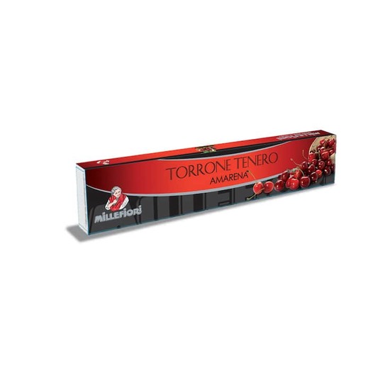 Torrone Soft With Amarena Cherries 