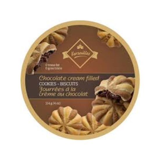 Chocolate Cream Filled Cookie Tins