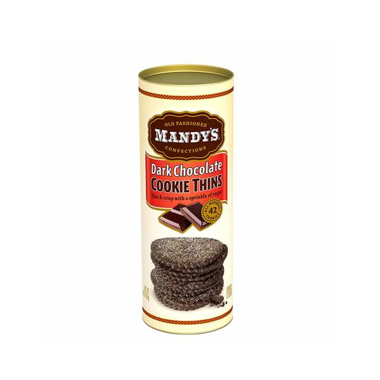 Mandy's Cookie Thins - Dark Chocolate 