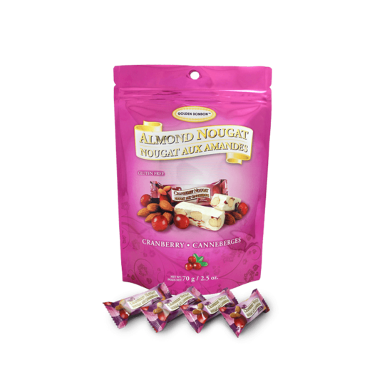 Nougat Soft Almond Cranberry