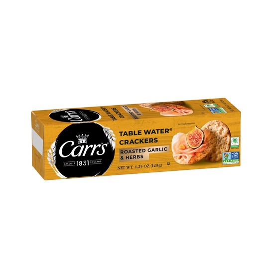 Carrs Crackers Herb & Garlic 