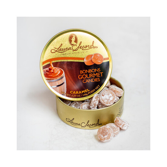 Laura Secord Caramel Candy Tins 